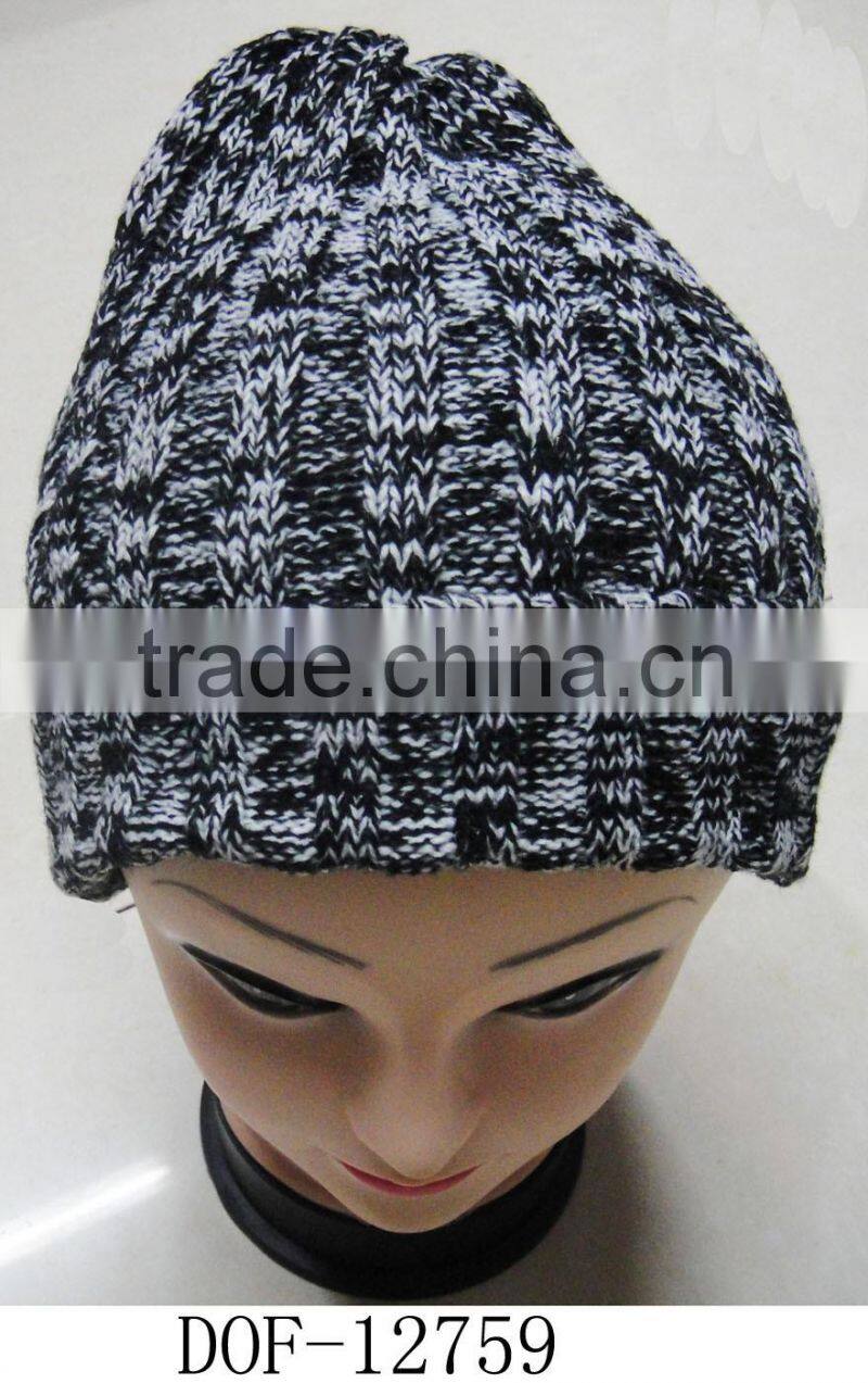 Fashion most popular crochet acrylic crochet beanie for winter
