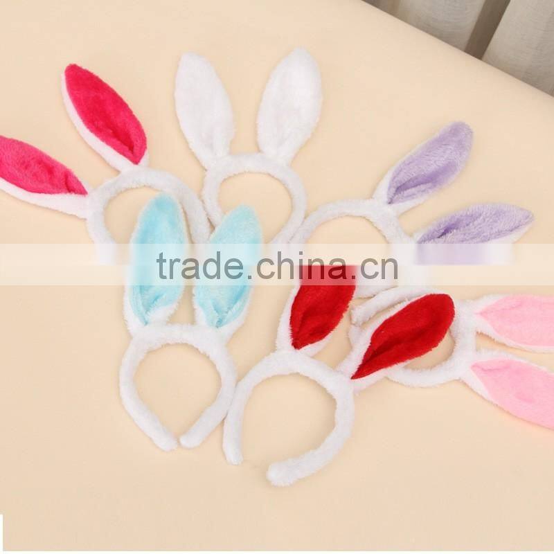 Fashion fans luminous rabbit ears jewelry hot sales rabbit ears hair accessories for fans concert