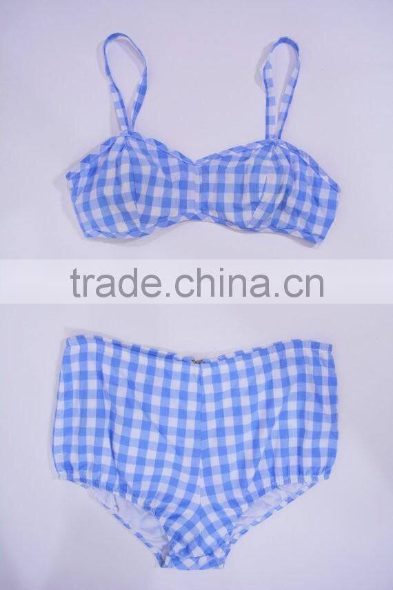 Boutique kids girls swimwear 2016 beach wear children swimsuit white polka dot bathing suit playsuit