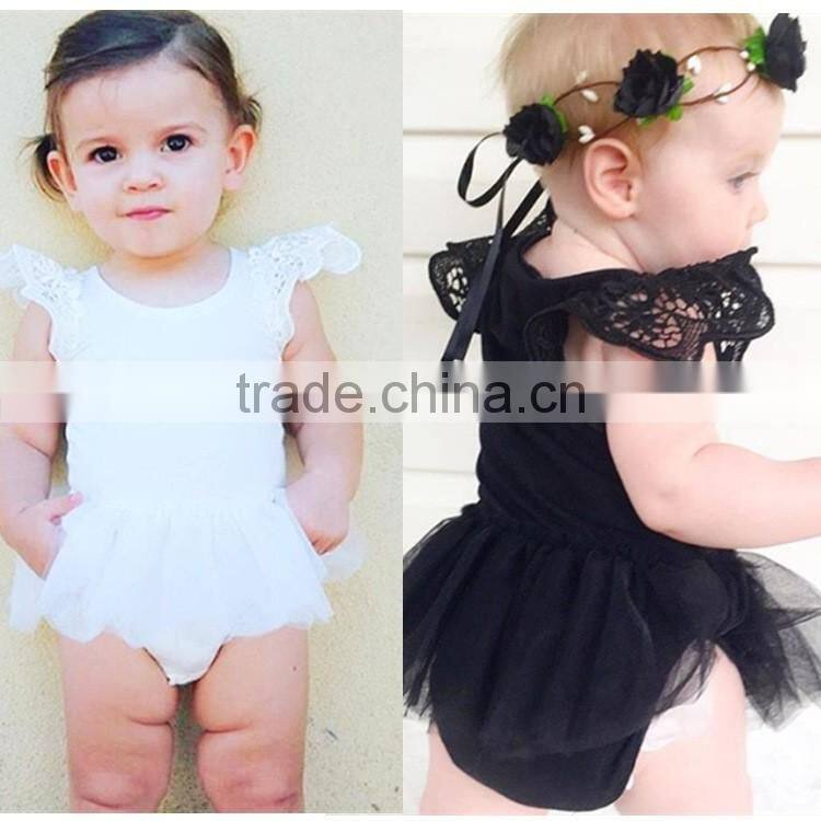 Pink and Black Check Baby Girl Designer Rompers with Headband