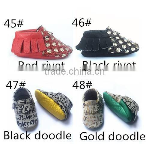 Wholesale Of Children's Genuine Leather Shoes Baby Moccasins