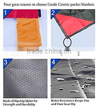 Portable Pocket Blanket for Beach, Outdoor, Picnic, Camping and Hiking beach mat set