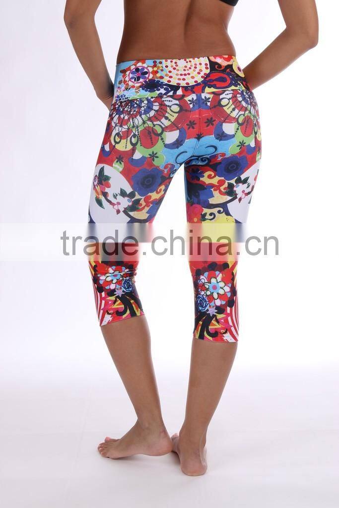 Cheap womens printed leggings best yoga pants for women