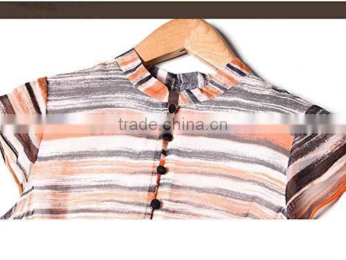 Ladies summer new design debutante layers beach long dress wear