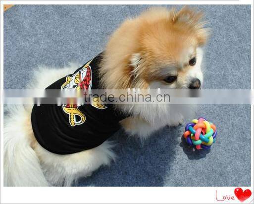 High quality Factory R & D pirate T-Shirt dog costume