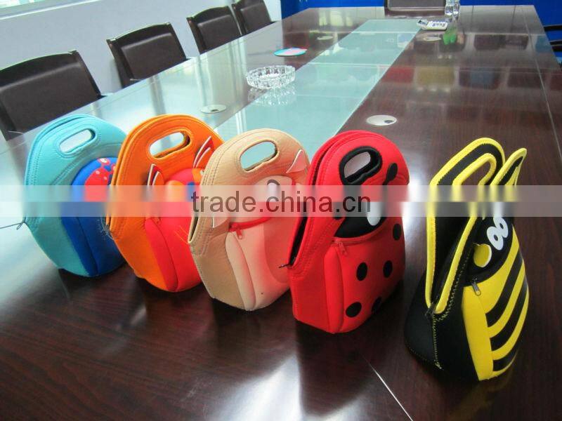 GR-W0071 popular neoprene insulated lunch bag for kid