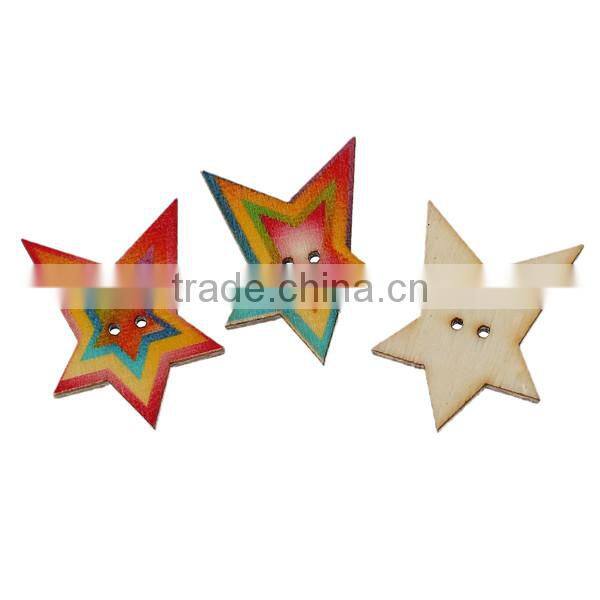 Hot Selling wood button with logo