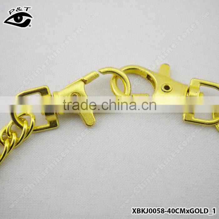 40cm Gold Color metal chain for handbag shoes jewelry