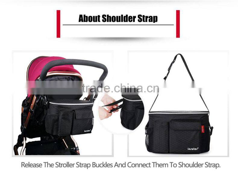 Insulated Water-Proof Lining Lunch Box Bag Cooler Tote Travel Picnic Bag