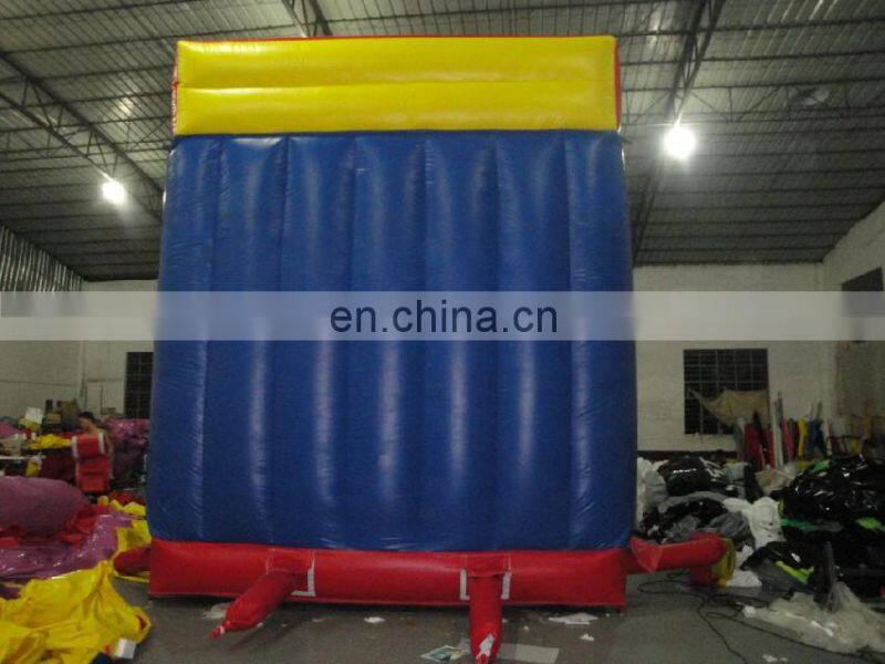 China Cheap Price CE Customzied Design Hot Sale Kids Indoor Inflatable water rock Climbing wall