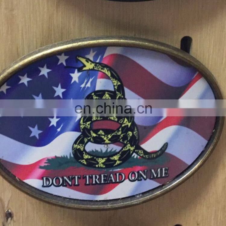2017 hot sale good quality custom logo western belt buckle with bottle holder