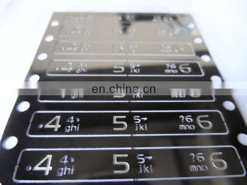 Custom metal Function Key for telephone