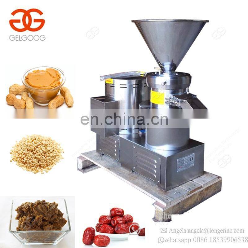 Groundnut Hummus Grinder Cashew Nut Coconut Peanut Butter Date Paste Grinding Machine Mango Meat Nut Butter Maker