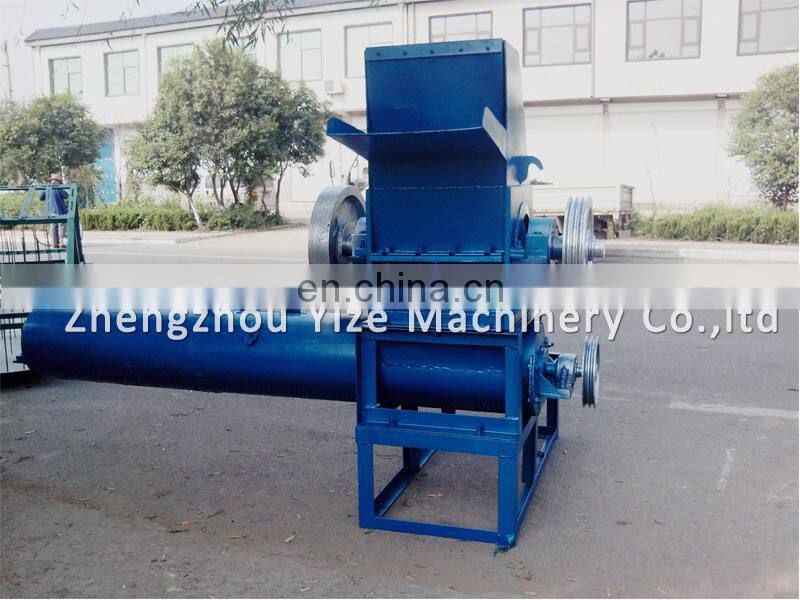 PET waste plastic bottle crusher power grinder shredder machine for bottle grinding and recycling for sale