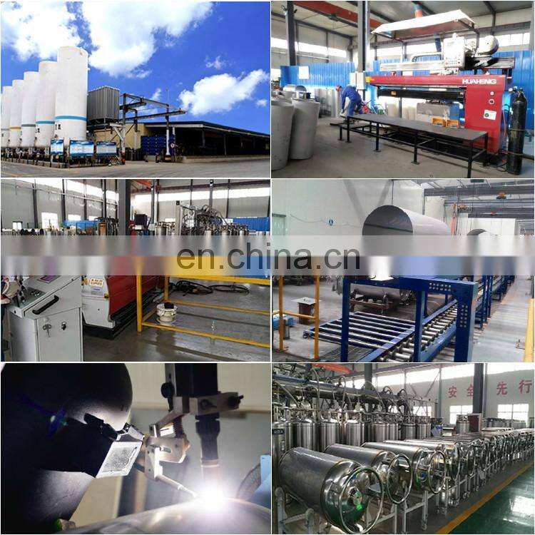 DPL welded insulated liquified tank liquid CO2 storage tank cryogenic co2 tank