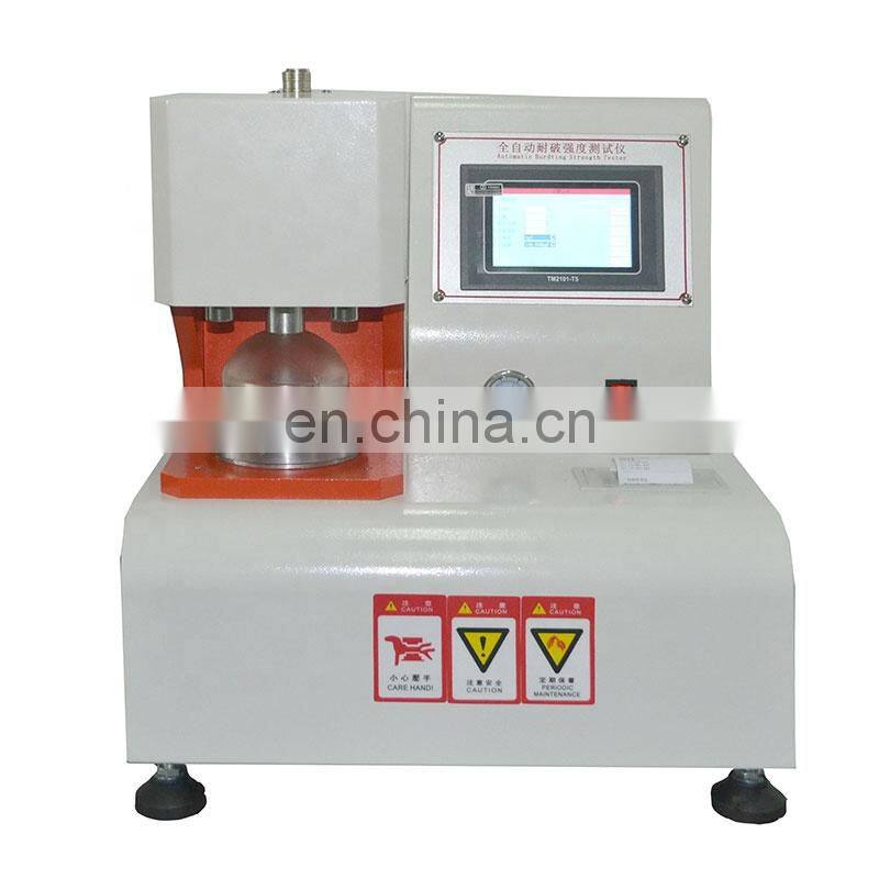 Manufacturer Supplier auto paper bursting strength test machine tester for paper