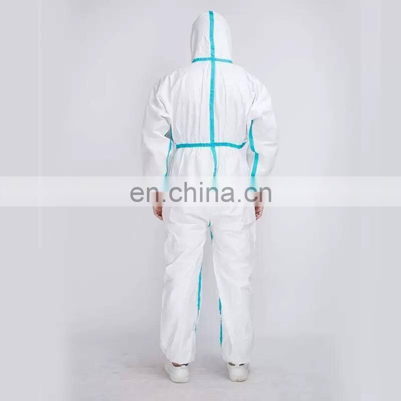 High quality disposable sterile coverall protective clothing
