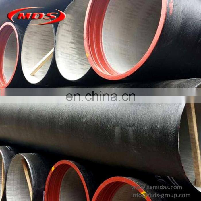 8 inch ductile iron di tee water pipe class c40