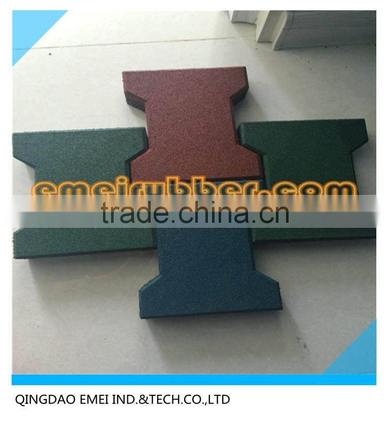 Driveway Recycled Rubber Paver