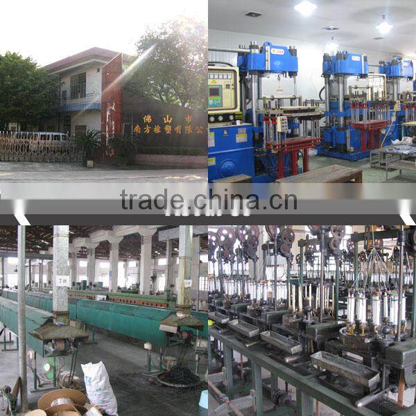 P shape red silicone foam tubes for door&windows