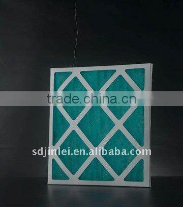 pre-filter panel filter paper frame
