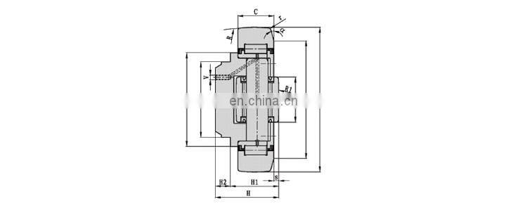WD059/101.2 2RS Good Quality Combined Track Roller Forklift Bearing WD059/101.2-2RS