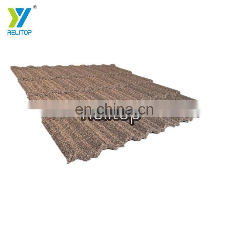 Customize Stone Coated Steel Roof Tile For Workshop Nonresidential Buildings Strong Sense Of Lines Nosen Tile Dropshipping