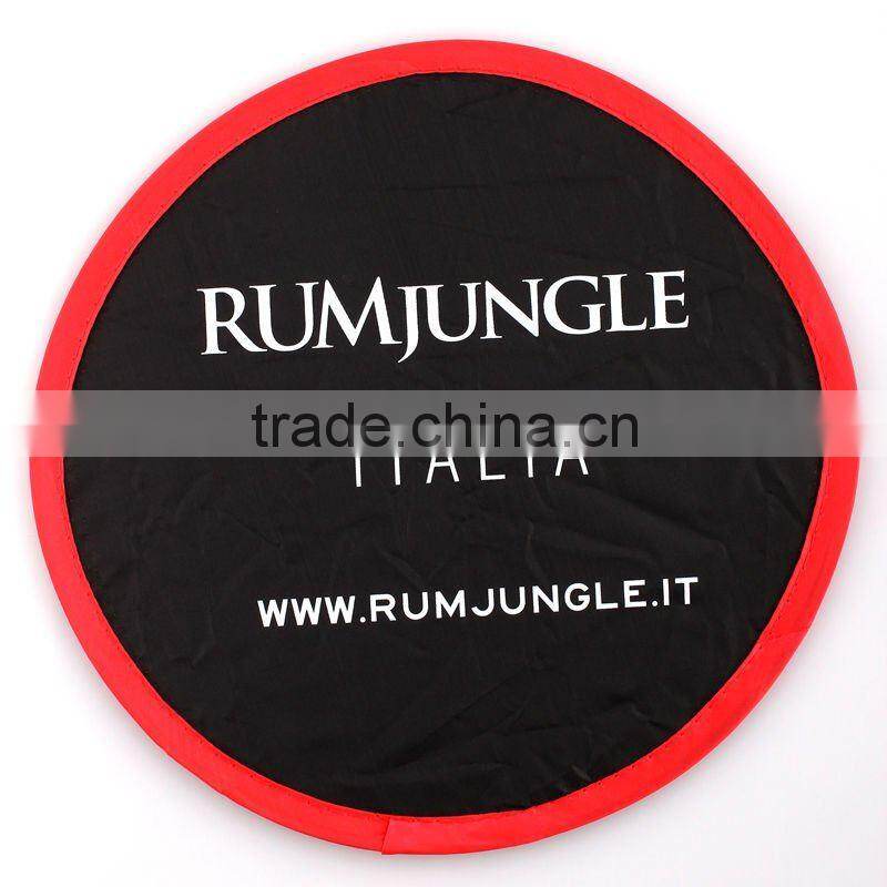 With matching pouch foldable frisbee