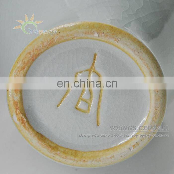 Crackled White Glaze Ceramic Wholesale Retail Vases