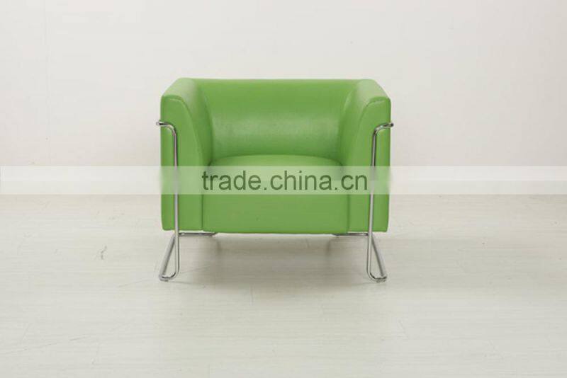 Workwell popular style office sofa set with wooden armrest kw-SS02