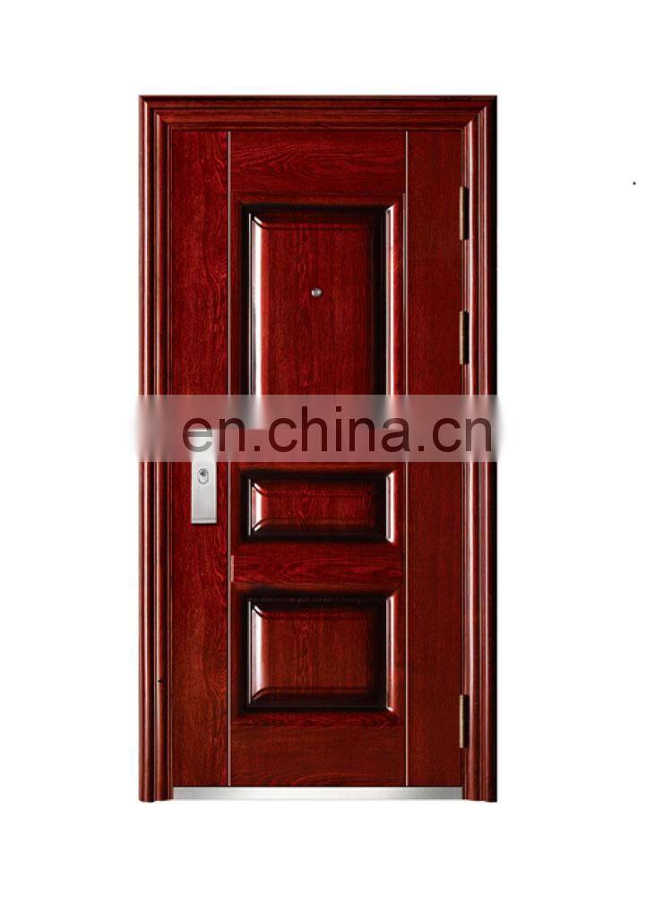 Modern Fireproof Garage Steel Doors Exterior Security Steel Doors