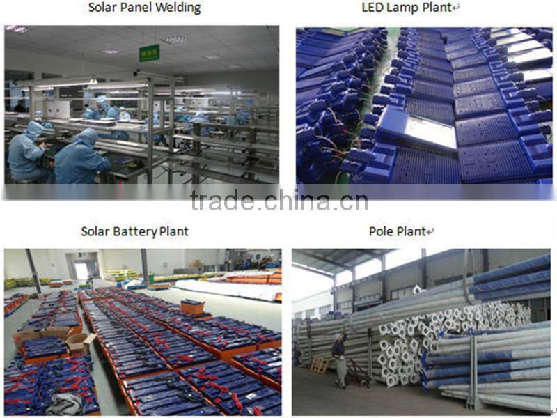 China top manufacturer bright solar power led street lights