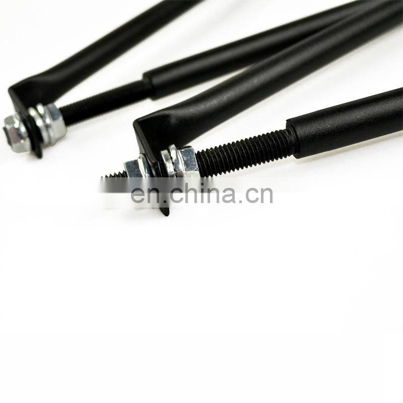 Cartaoo Black Square Compact Glass Quick Mirror for 2007-2017 Jeep Wrangler JK