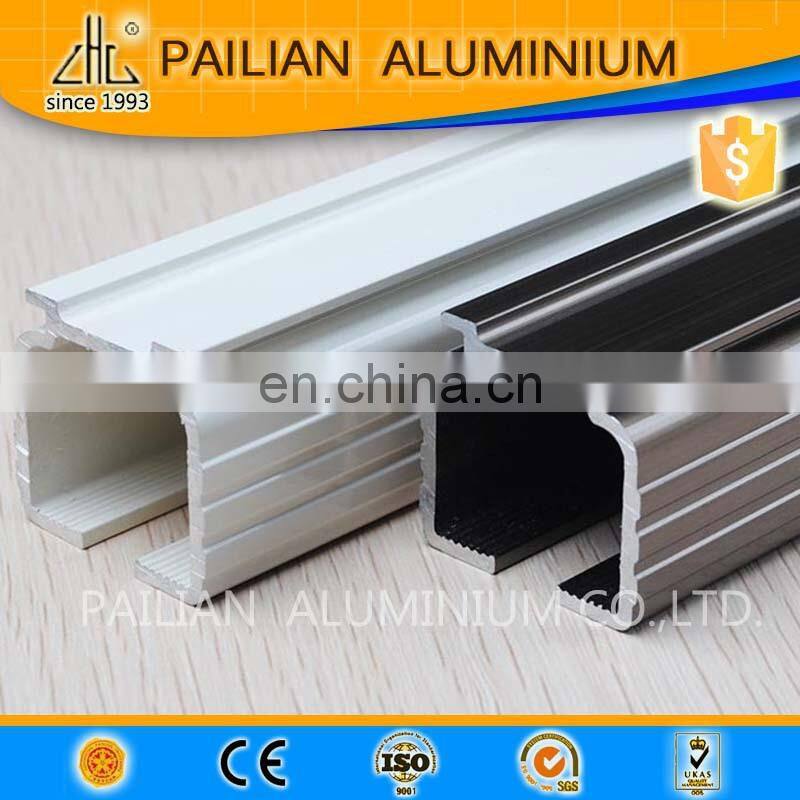 Zhonglian round aluminium curtain rod,extruded curtain rods profile,all types of curtain rods and rails size