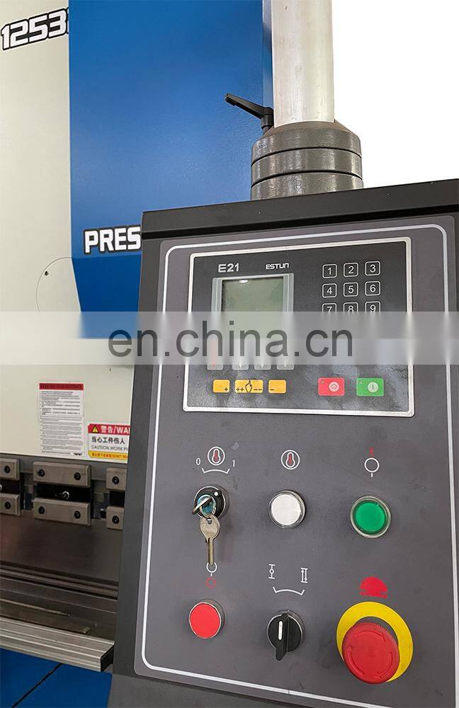CHINA  aluminum plate press brake 30t 1600mm  mini press brake