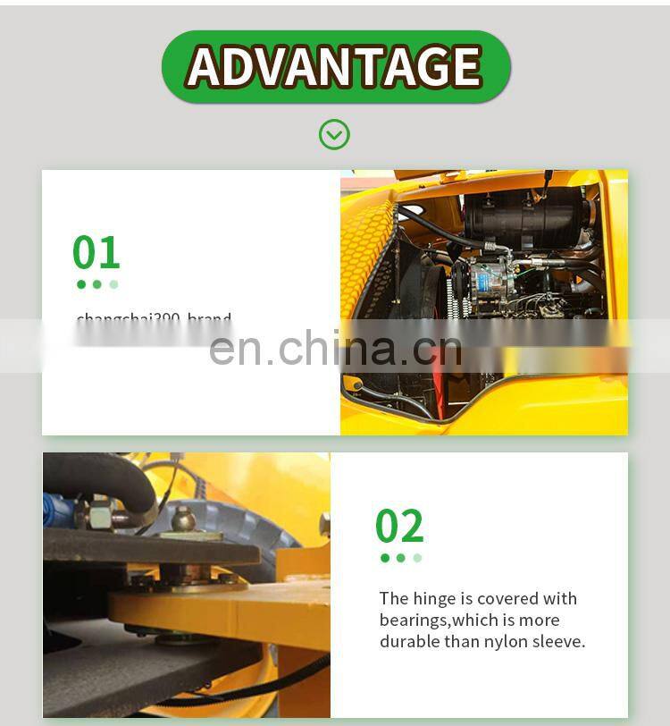 ZL06 4X4 wheel drive CE approved front Cheap Garden compact mini loader
