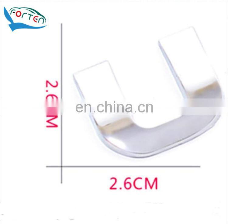 Customized Plastic ABS Chrome 3D Car Letter Emblem Rear Sticker