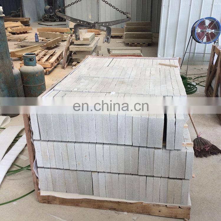 White Sandstone Flooring Tiles paving stone and Wall cladding Tile 60*30*2 cm Factory Direct Sale