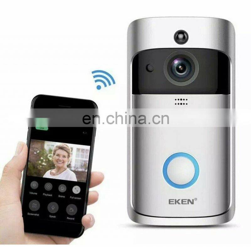 Original EKEN V5 Video Doorbell HD Wireless Wifi Camera Video Intercom Doorbell