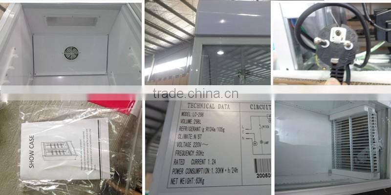 Drink display refrigerator display cooler showcase upright beverage cooler