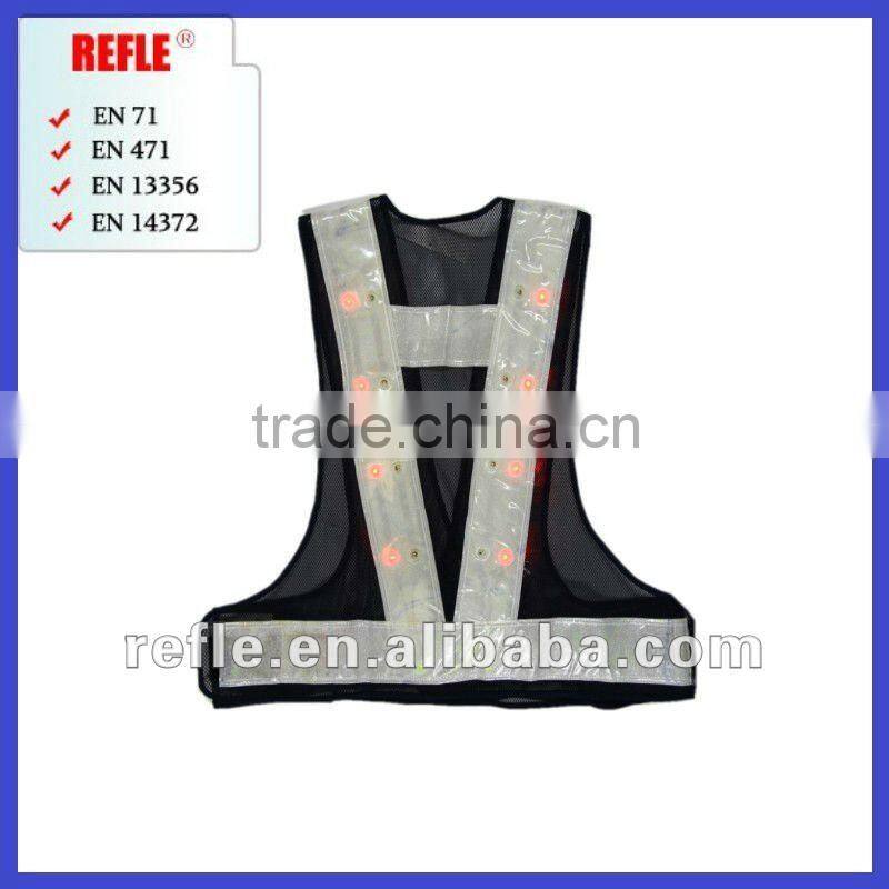 2014 LED Transparent reflective vest
