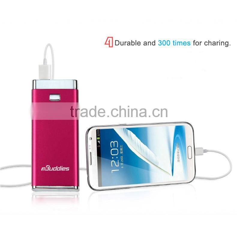 5600 mah 6000 mah Fast power bank external battery charger gift portable power bank charger
