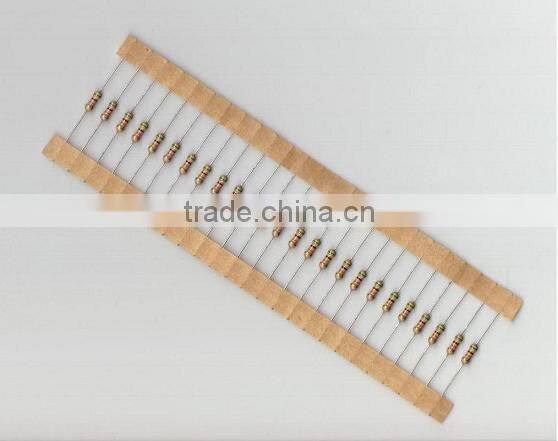 1/4W 1/2W 1W carbon film resistor