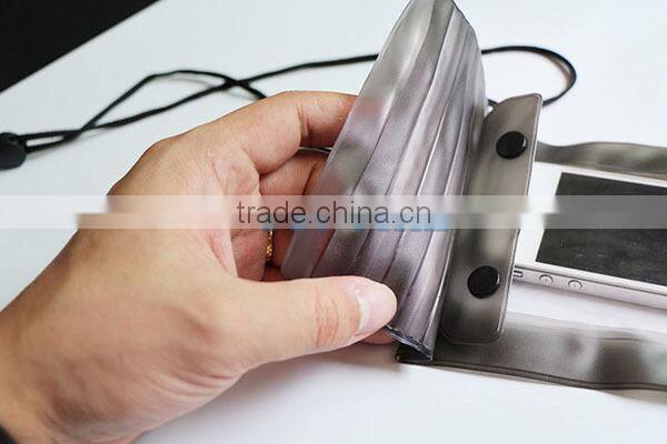 New products 2016 waterproof bag for iphone 6, pvc waterproof bag