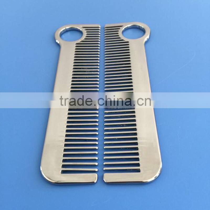 Cool enjoy alloy metal comb Golden comb