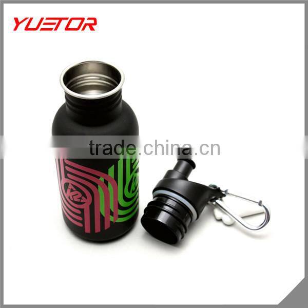 New Screw Top Sports Water Bottle Gym Sports Cycling Jogging Football Reuse