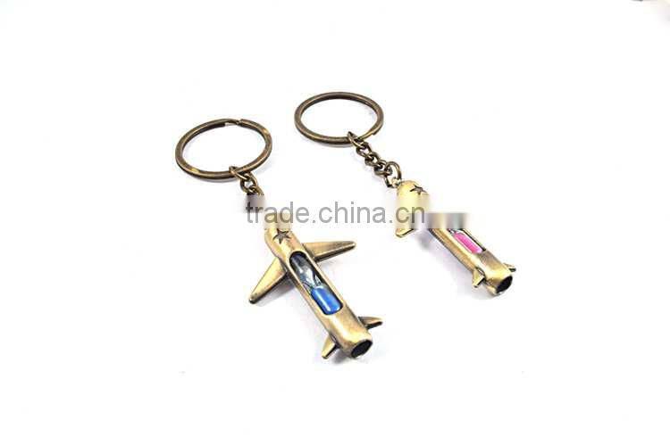 Hot Sale Promotional Mini customized remove before flight keychain