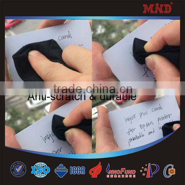 MDI56 Blank Inkjet Pvc Id Cards for Epson Cannon Inkjet Printer