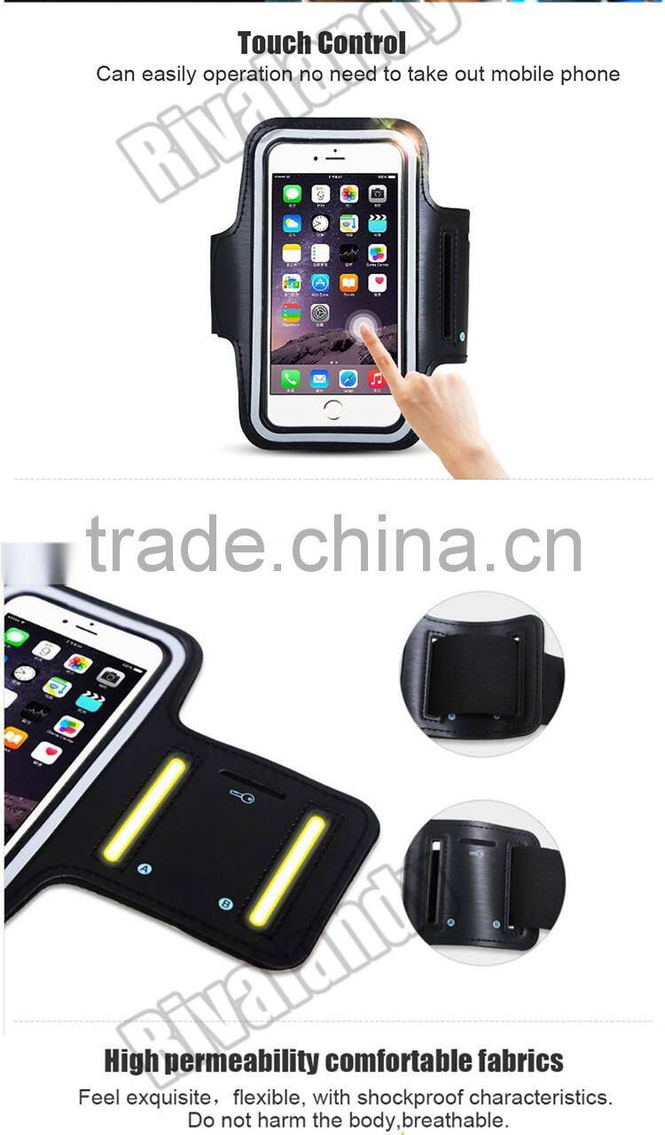 waterproof phone armband adjustable sports armband for running and fitness activitie armband
