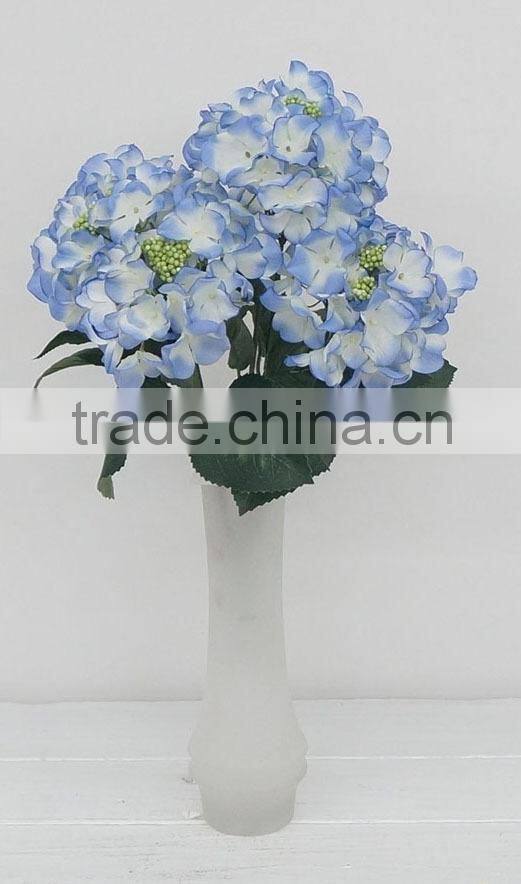 2014 Best selling Bouquet artificial hydrangea flower